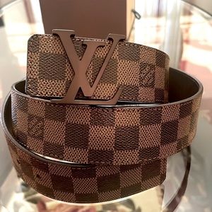 Louis Vuitton LV Initials Damier 40mm Belt